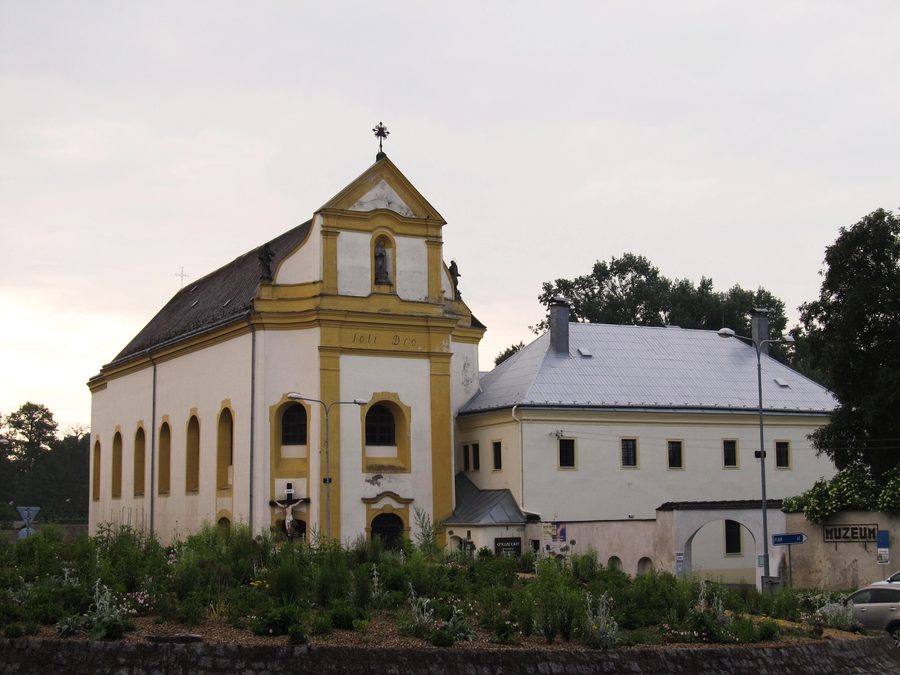Church of St. Mary Magdalene and the Franciscan monastery in Tachov