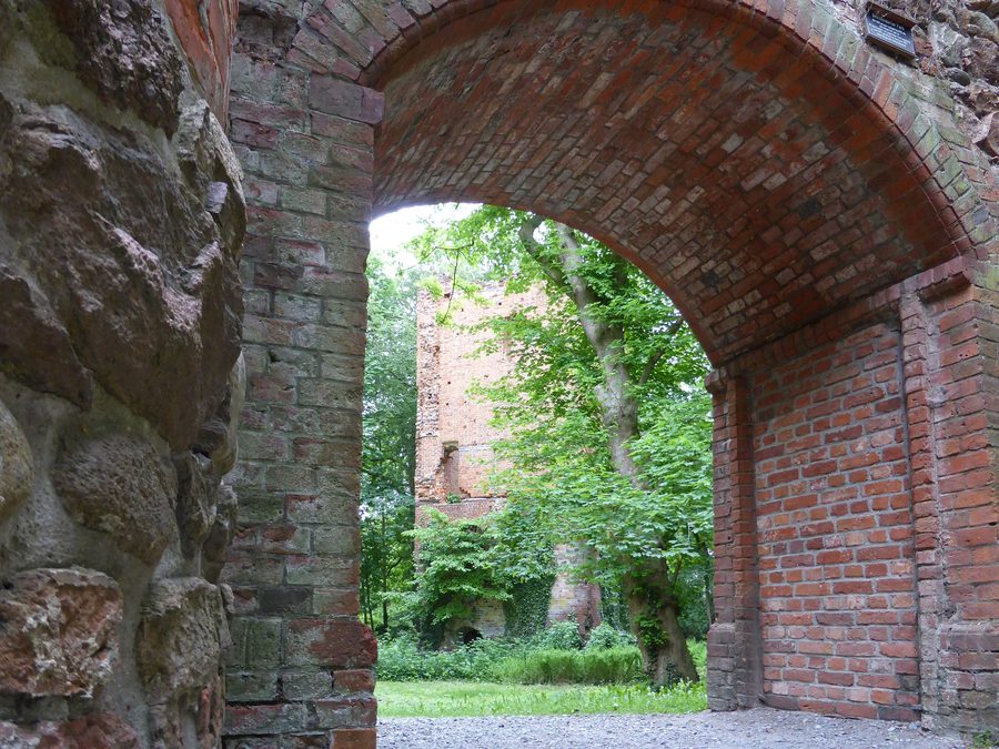 North gate of the former Beetzendorf Castle from the outside