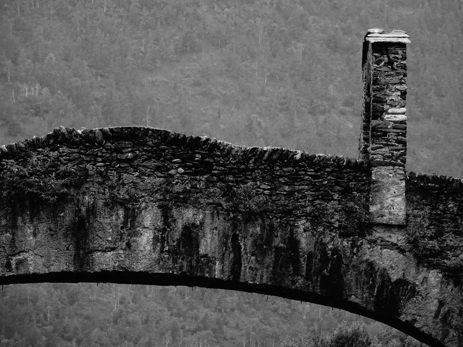 Devil's Bridge in Lanzo Torinese