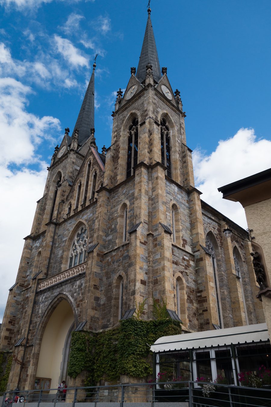 The parish church of St. Johann im Pongau, also known as the Pongau Cathedral.