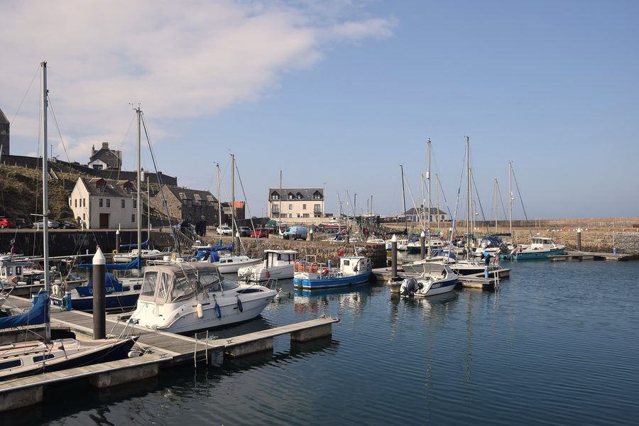 Banff harbour