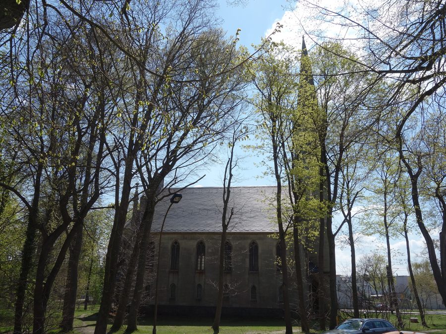 North view of Kalkberge Church in Rüdersdorf bei Berlin