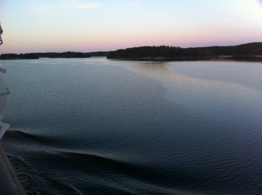 Landscape on Ljusterö in Sweden