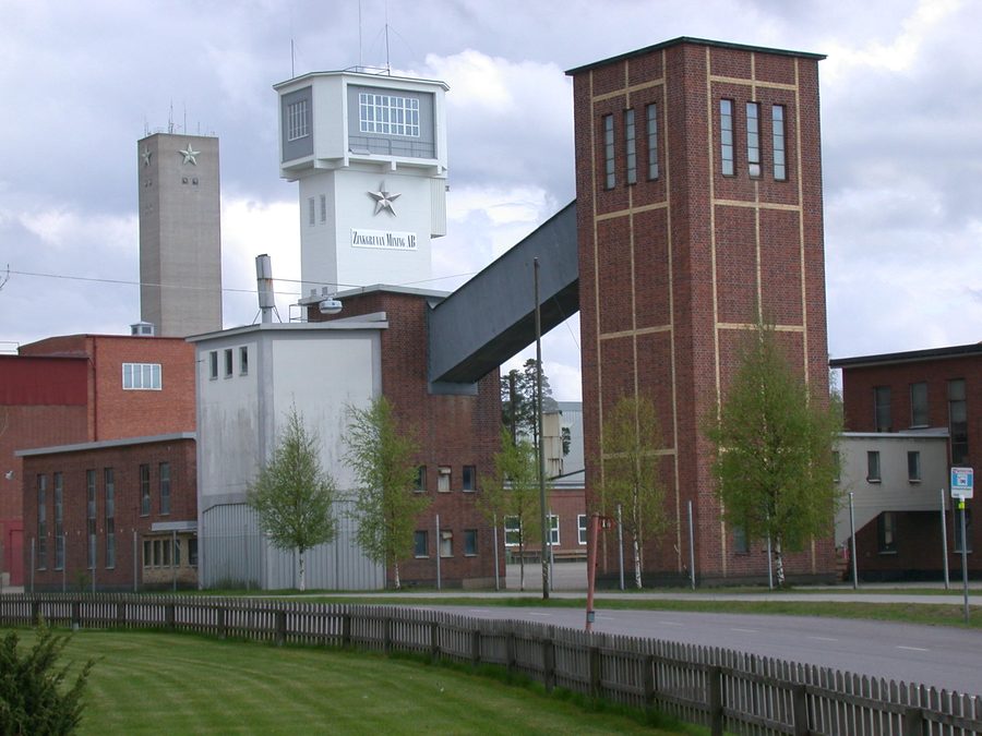 Zinkgruvan zinc mine in Sweden