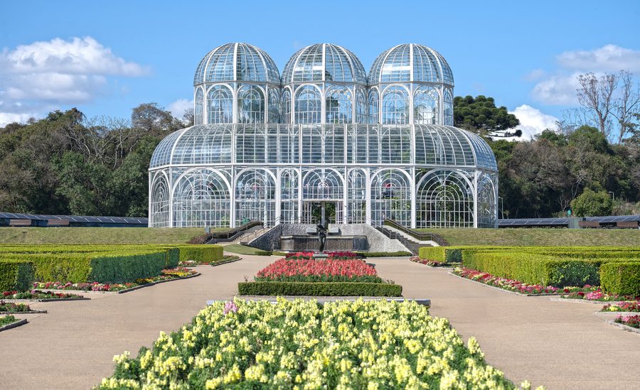 Greenhouse in the Jardim Botânico de Curitiba