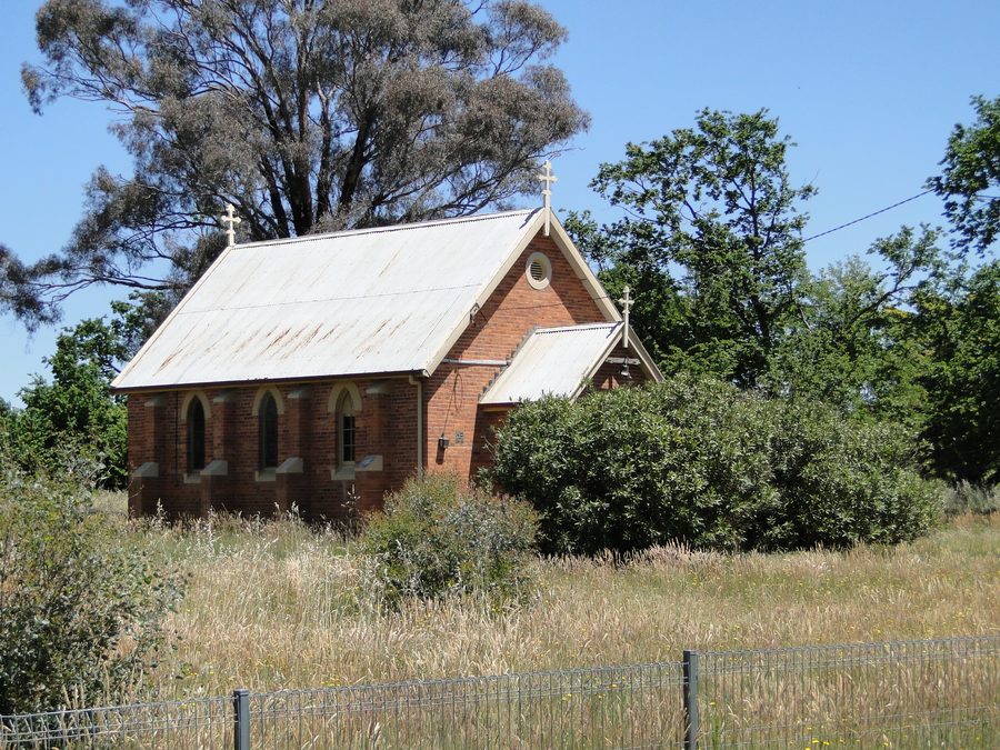 St Paul's Anglican Church in Humffray Street in Moonambel, Victoria
