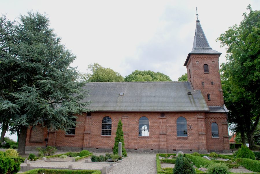 Hou Church in Langeland, Denmark
