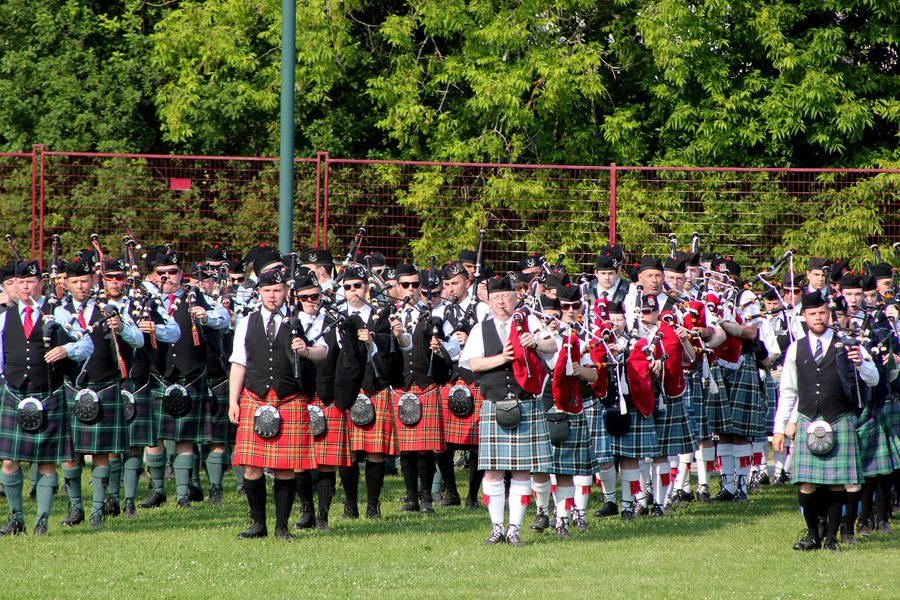 Participants at the Antigonish Highland Games 2015