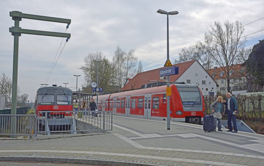 Altomünster station in the Dachau district on line S2