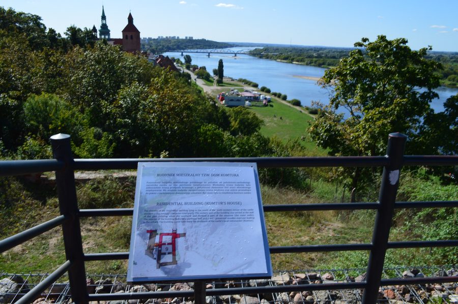 Historic old town of GrudziÄ…dz with medieval architecture