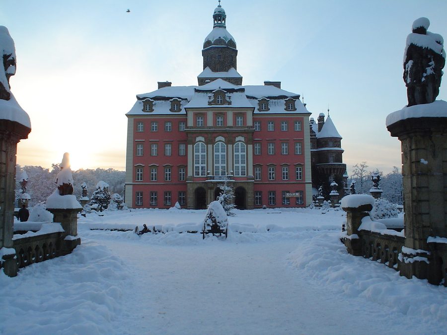 Książ Castle near Wałbrzych in Lower Silesia, Poland