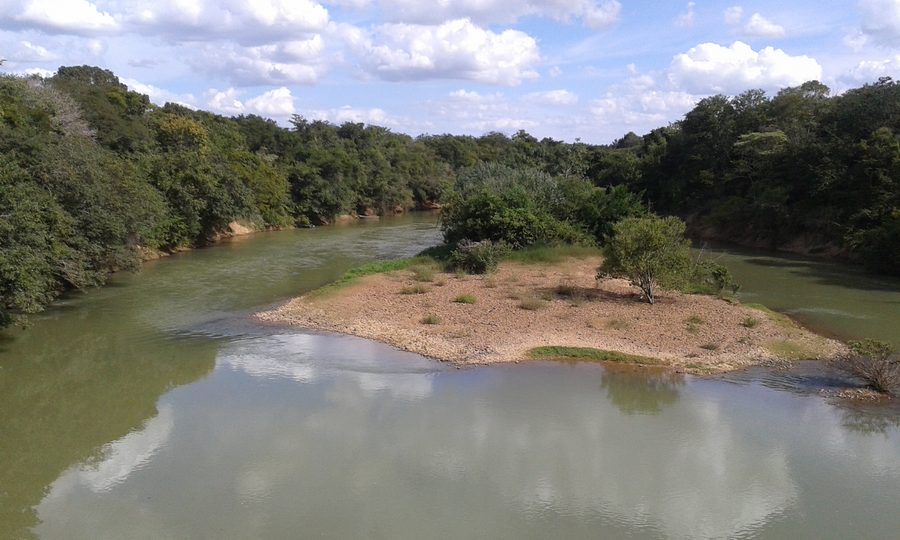 Panoramic view of Unaà in the state of Minas Gerais, Brazil