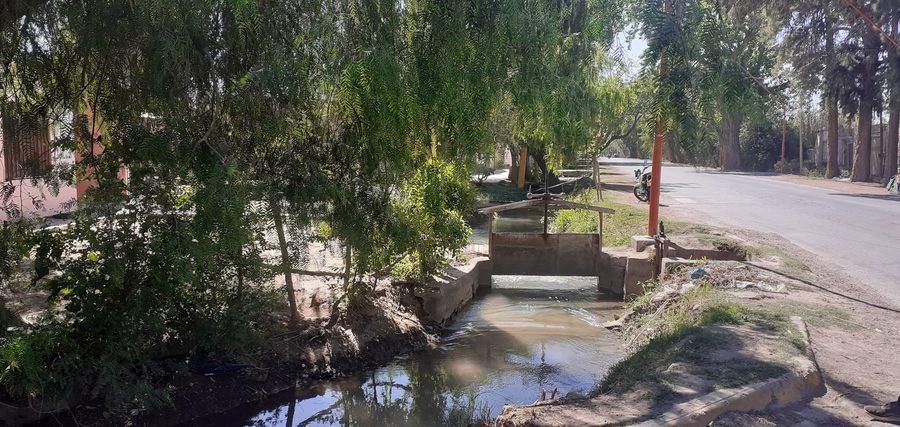 Irrigation pool in Alto de Sierra, Santa LucÃa, San Juan.