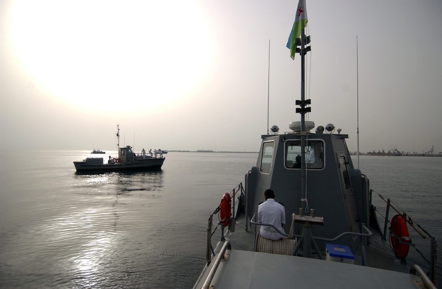 Port in Djibouti City