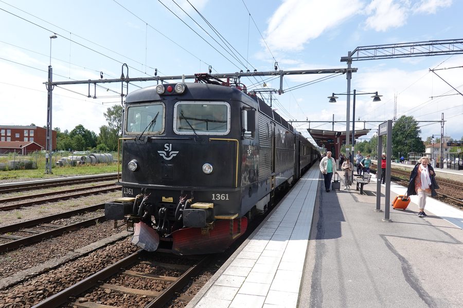 Emmaboda station in Småland