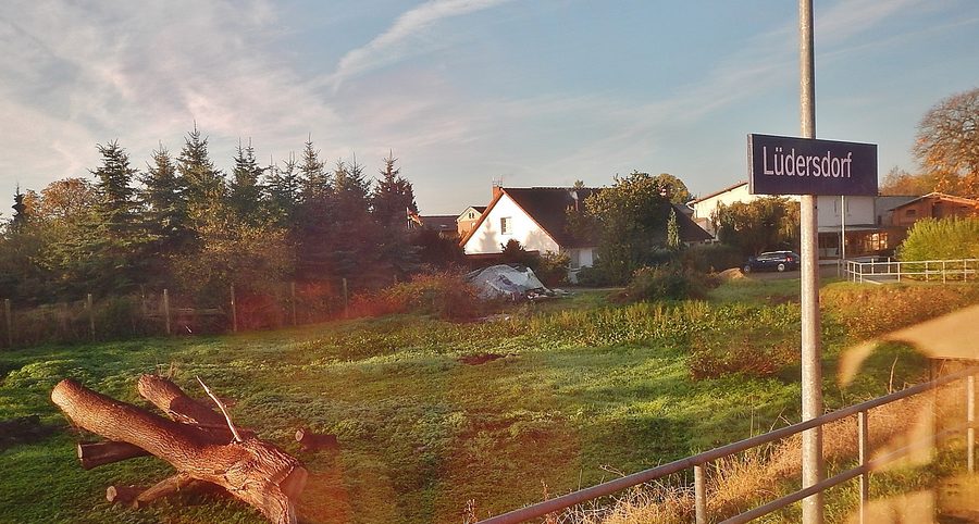 Landscape view of Lüdersdorf in Mecklenburg-Vorpommern