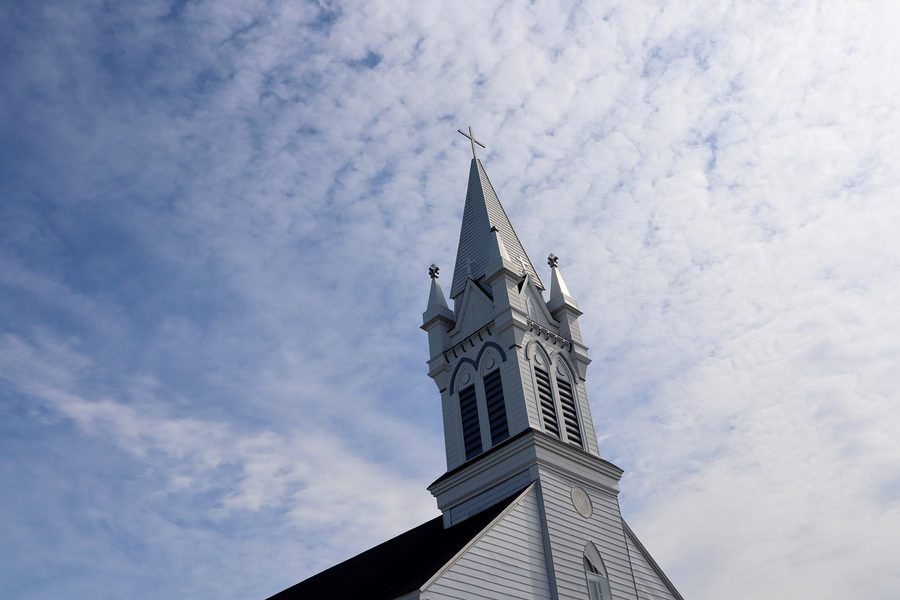 Église Saint-Antoine-de-Padoue in Richibucto Village, New Brunswick