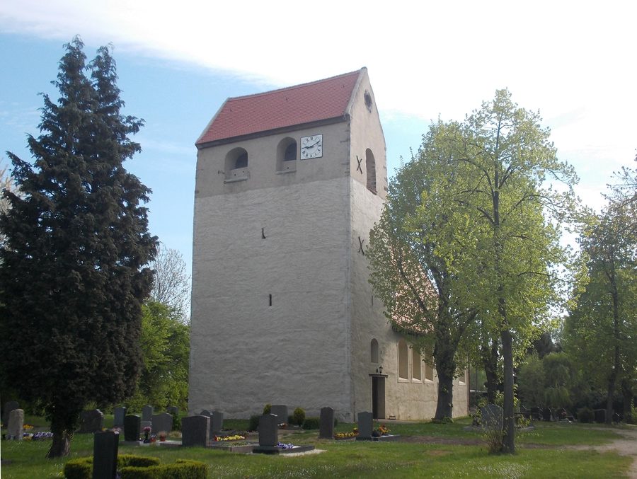 Church in Radefeld, Schkeuditz, Nordsachsen district
