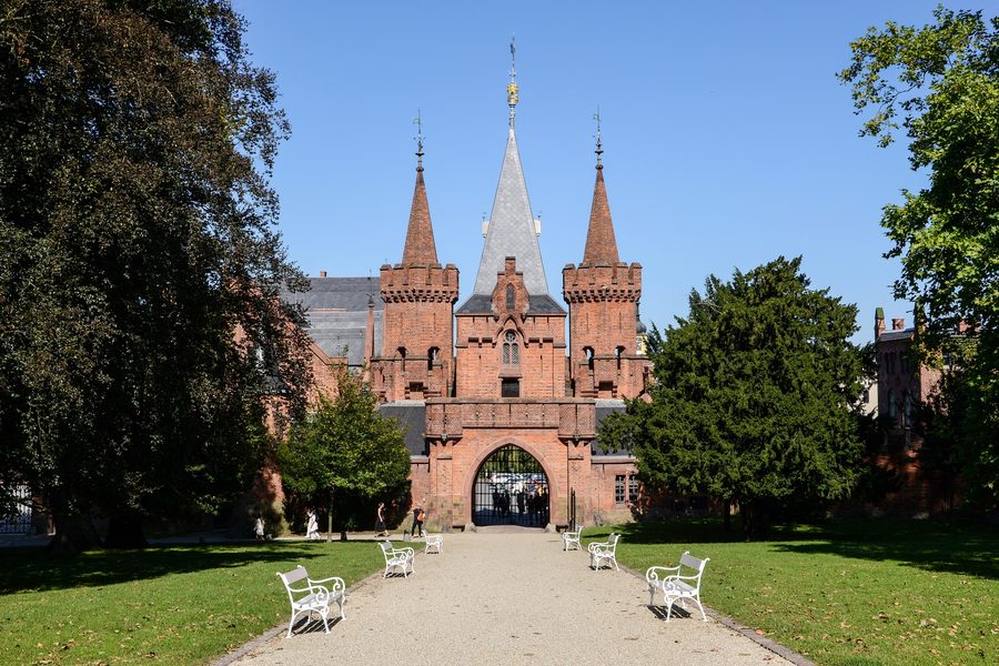 Main gate of Hradec nad Moravicà Castle