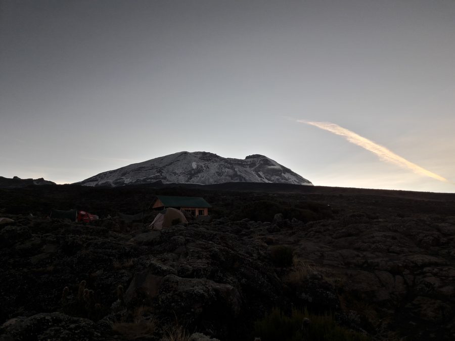 Morning atmosphere at Kilimanjaro