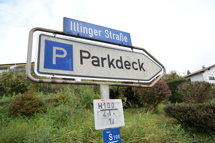Illinger Straße in Ottweiler in Saarland