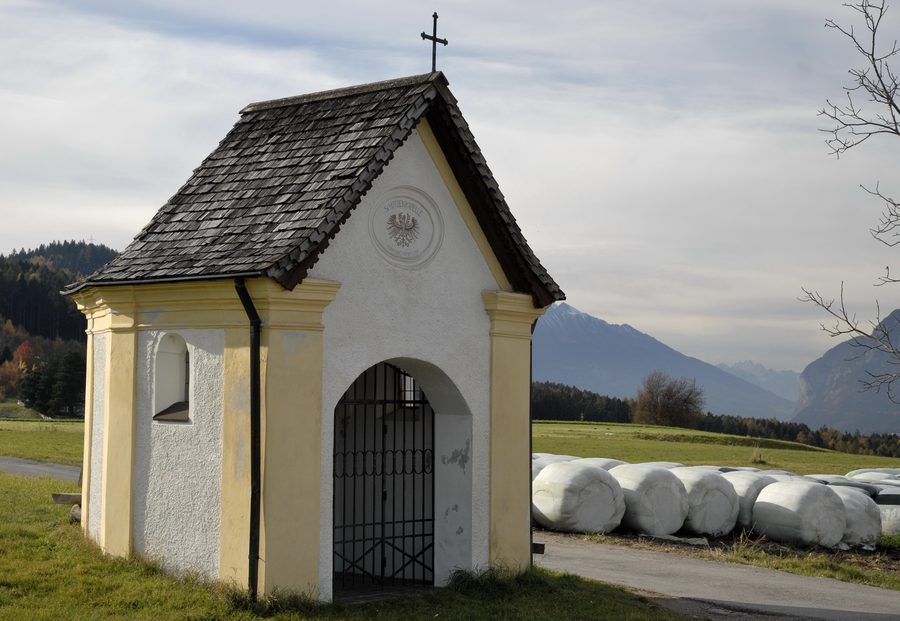 SchĂĽtzenkapelle in Aldrans in Tyrol
