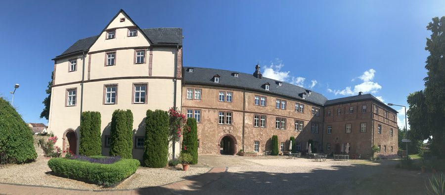 Wallhausen Castle in Wallhausen in the district of Mansfeld-Südharz