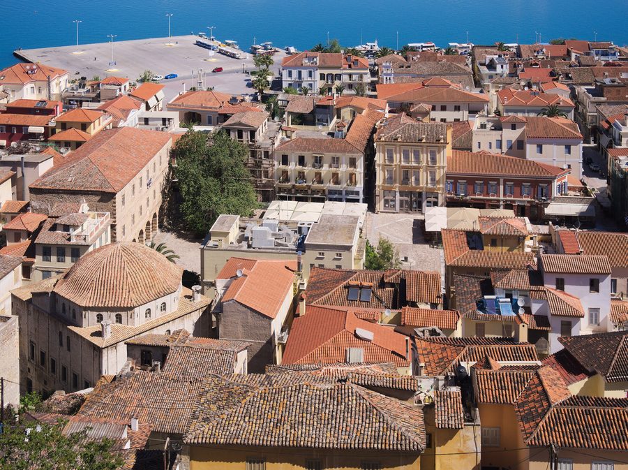 View of Syntagma Square in Nafplion