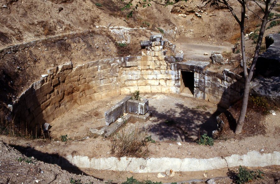 Tholos tomb of Minyas in Orchomenos, Viotia