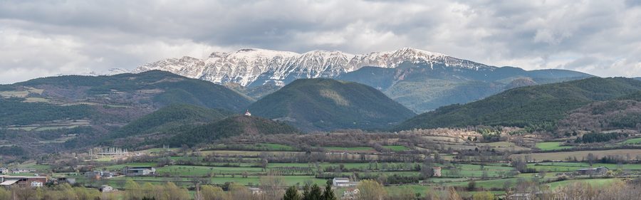 The Serra del Cadí near La Seu d’Urgell in Catalonia
