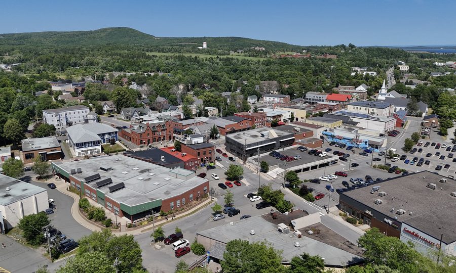 View of Antigonish, Nova Scotia, Canada
