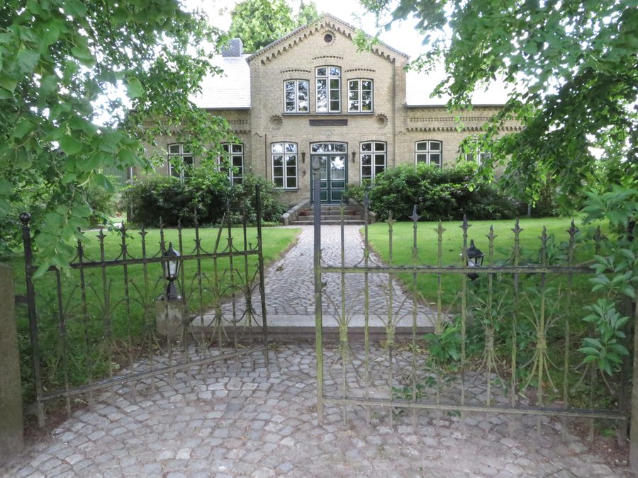 Historic house from 1872 in Himmelberg street in Tastrup