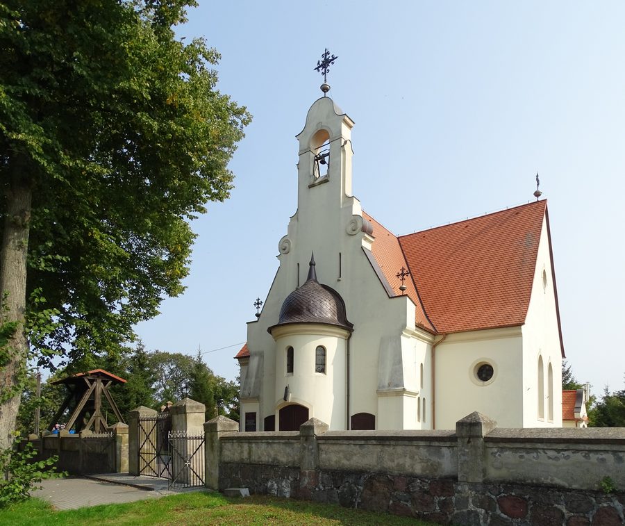 Parish church of Saint Lawrence in MÄ…kowarsko, Poland