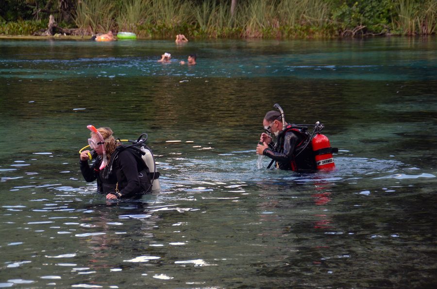 Alexander Springs in the Ocala National Forest, Florida