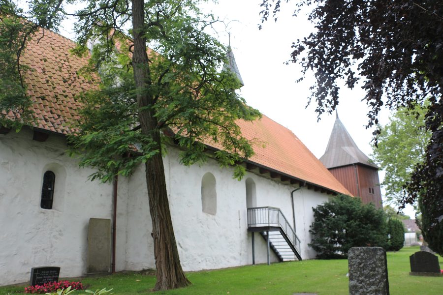 St. Mary Magdalene Church in Erfde from the northeast