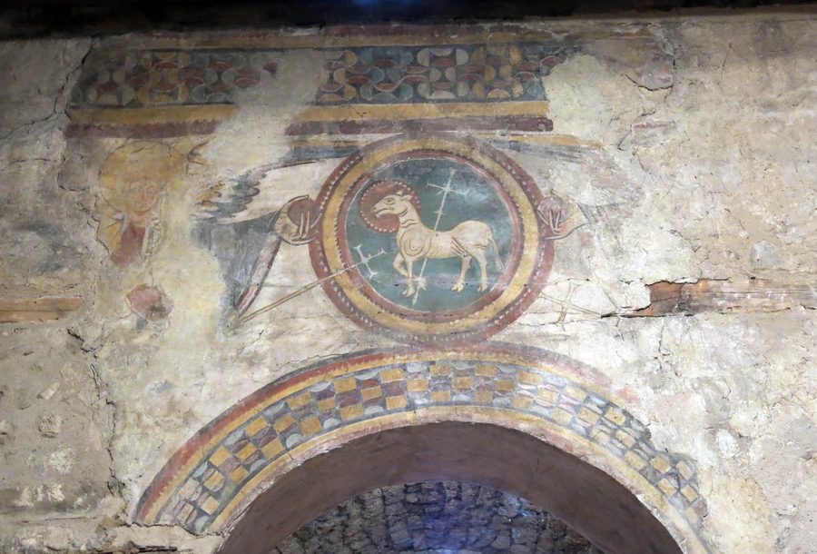 Romanesque wall paintings in the church of Santa Coloma d’Andorra
