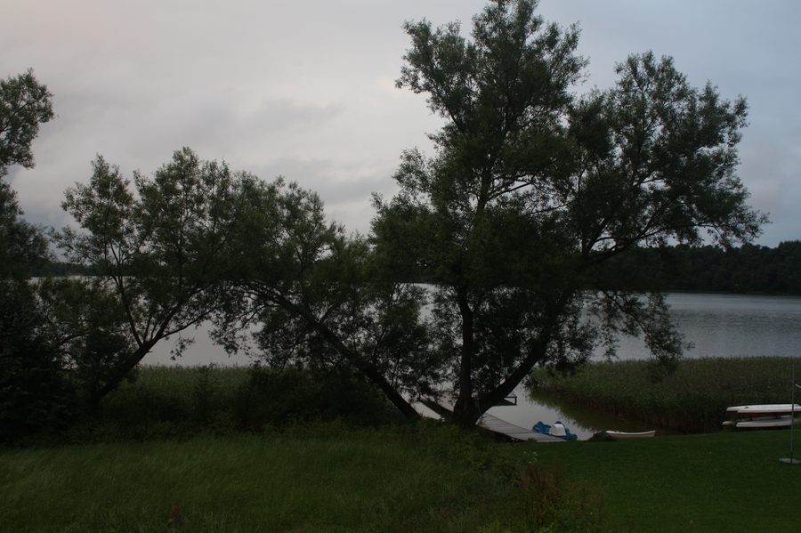 View of Lake Dobskie near Olecko in the Warmian-Masurian Voivodeship