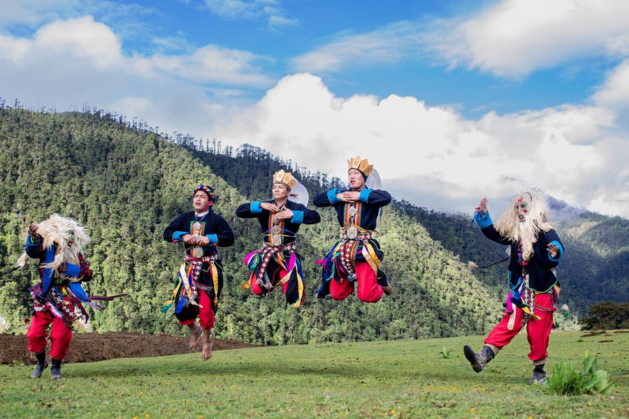 Brokpa dance in eastern Bhutan