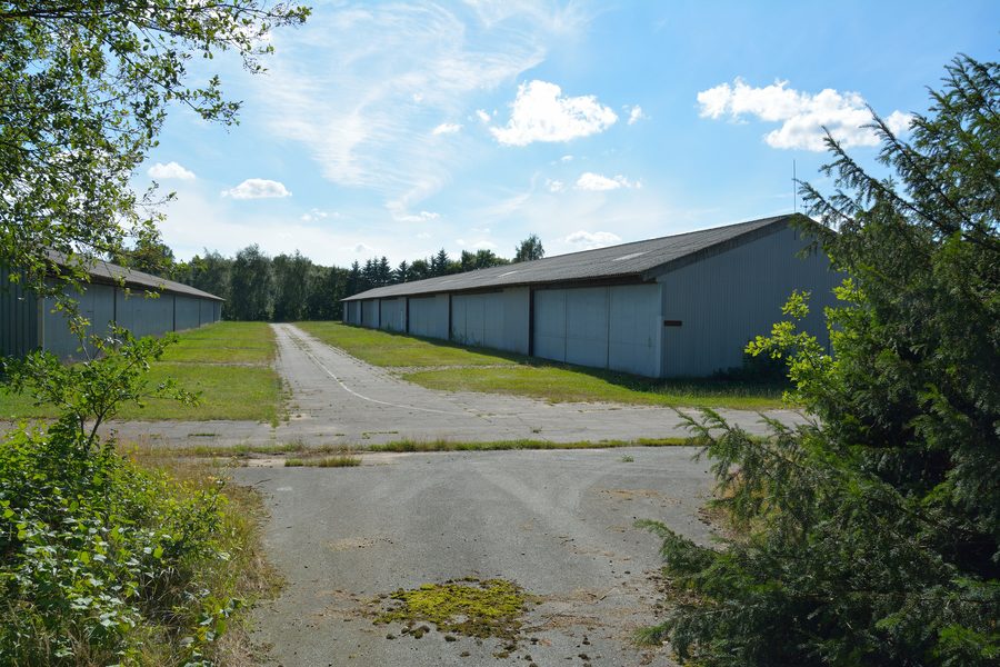 Hartenholm Airfield in the municipality of Hasenmoor