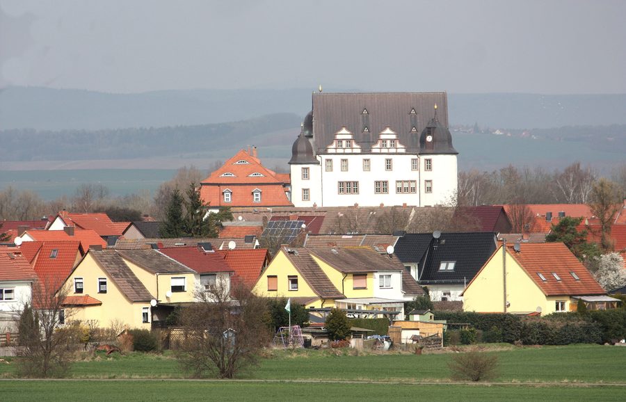 Heringen (Helme), view toward the castle