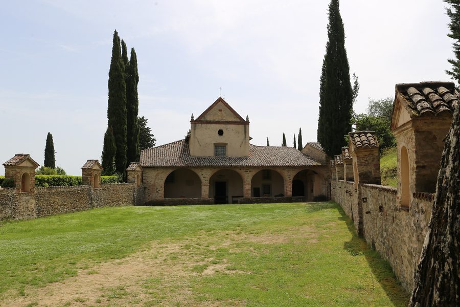 Former Franciscan monastery of La Scarzuola near Montegiove