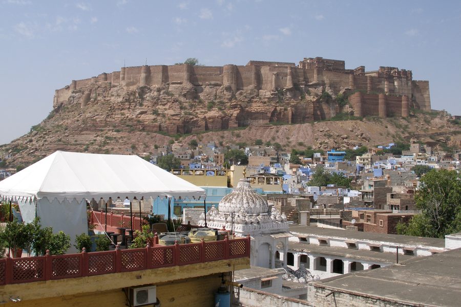 Mehrangarh Fort above Jodhpur