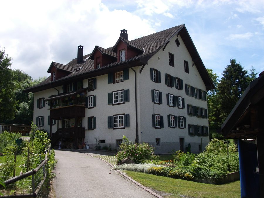 Historic building in Aeugstertal ZH, Switzerland