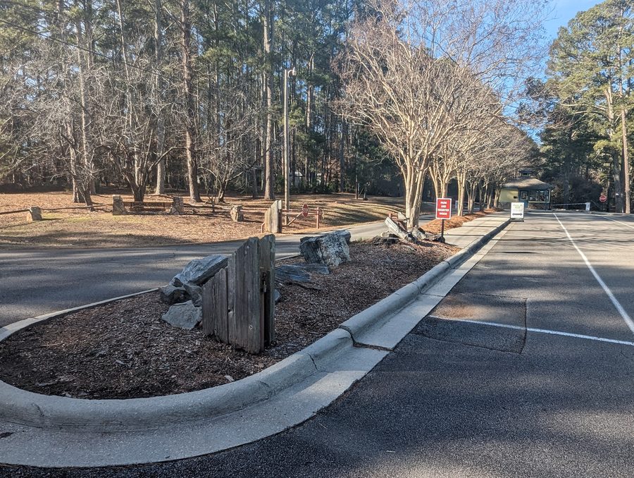 Little Shoal Creek Public Use Area on Lake Lanier in Georgia