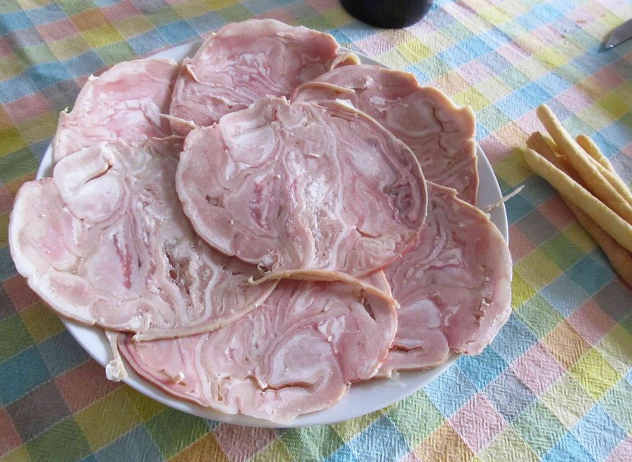 Trippa di Moncalieri, a traditional Piedmontese dish