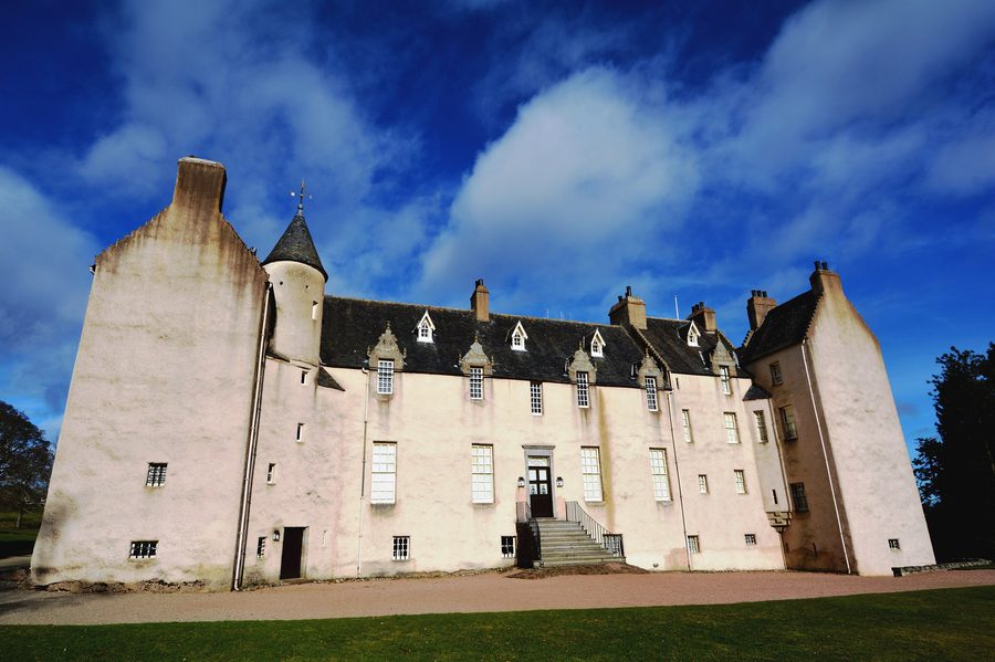 Drum Castle in Aberdeenshire, Scotland