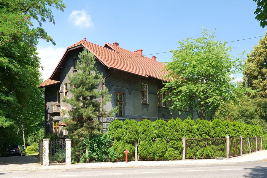 Historic building complex of the former manor house in Czernichów