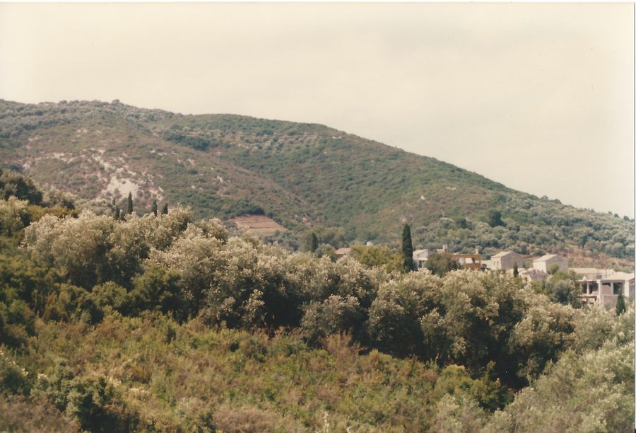 View of Moraḯtika on Corfu