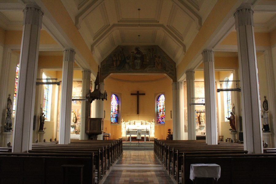 Church-hall of Chaillon in the Meuse