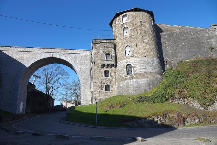Historic section of the Citadel of Namur